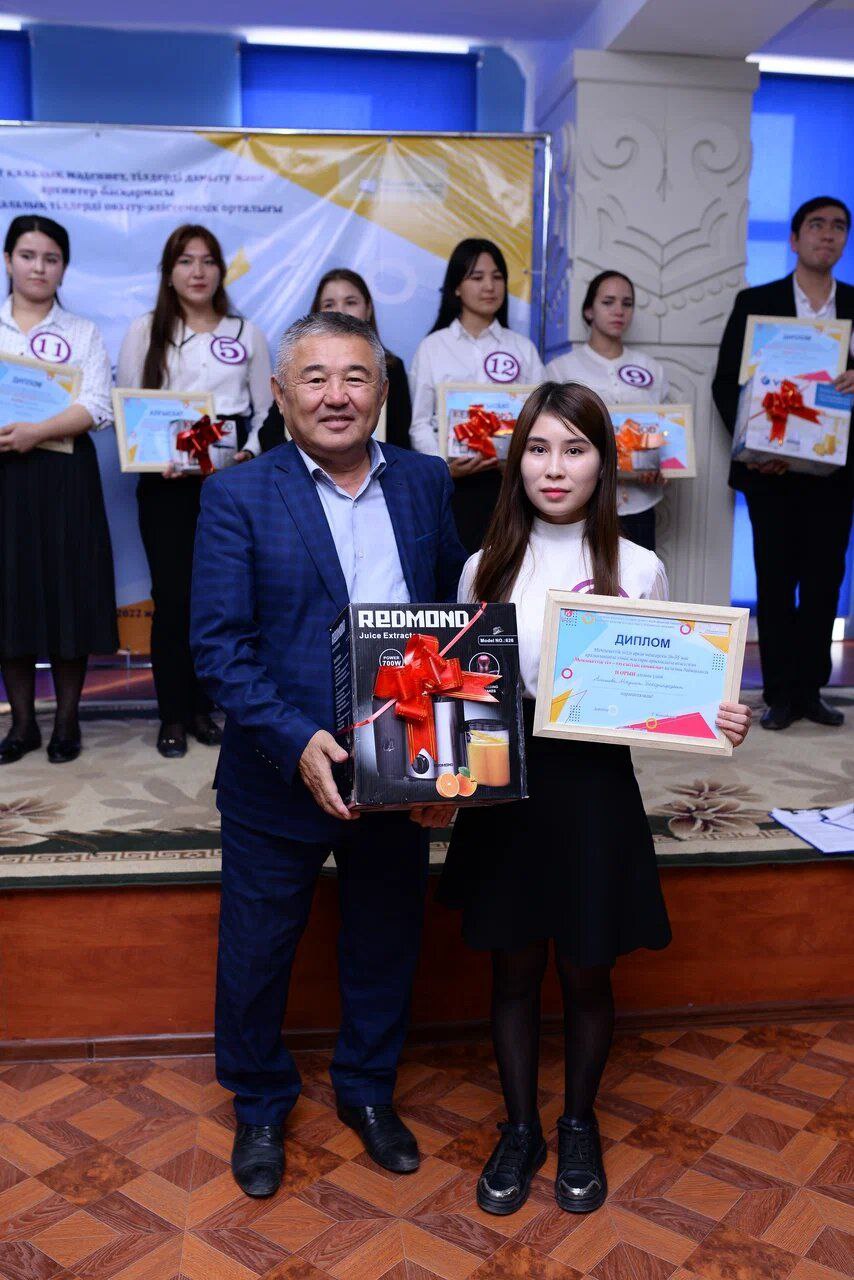 Мадина Алимова заняла второе место